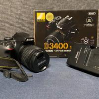 Nikon D3400 + 18-55 kit