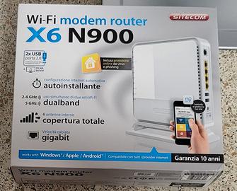 Sitecom X6 N900 Wi-Fi Modem/Router
