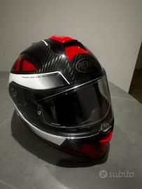 Casco moto hyper Carbon