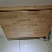 Tavolo pieghevole da parete