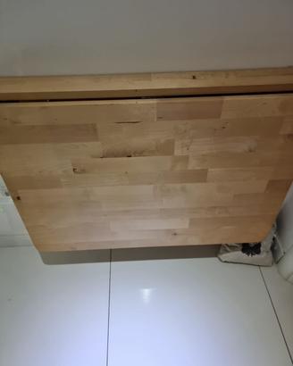 Tavolo pieghevole da parete