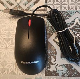 Mouse Lenovo con filo