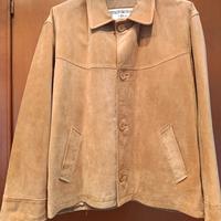 Giacca scamosciata vera pelle