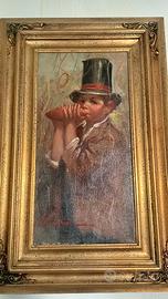 Quadri originali olio su tela con cornici dorate