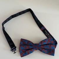 Papillon blu/rosso fantasia Taylor Club