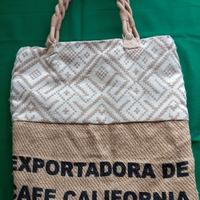 borsa shopper o mare in iuta UNICA