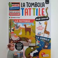 TOMBOLA TATTILE DEGLI ANIMALI METODO MONTESSORI