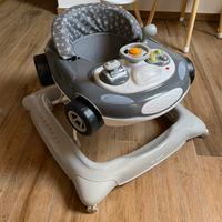 Girello Janè Auto sport con vassoio multi attività