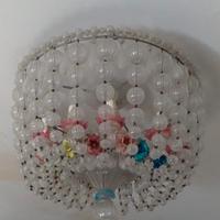 Lampadario anni 60 in vetro murano