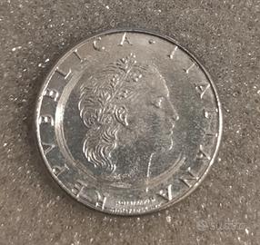 50 Lire 1990 mini, senza rombo, orecchio a punta