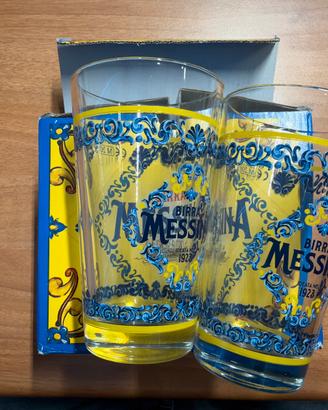 Bicchieri birra messina