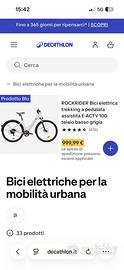 Bici Elettrica Rockrider