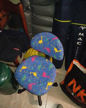 sedia scrivania per cameretta bimbi