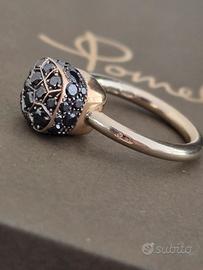 Anello Nudo Pomellato diamanti neri