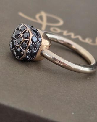 Anello Nudo Pomellato diamanti neri