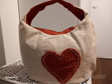 Borsa Vestopazzo in canvass cotone