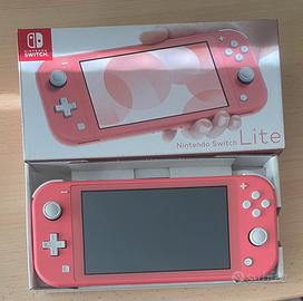 Nintendo switch Lite corallo + Pokemon Arceus