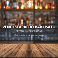 ARREDO BAR COMPLETO USATO COME NUOVO