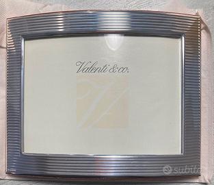 cornice porta foto argento