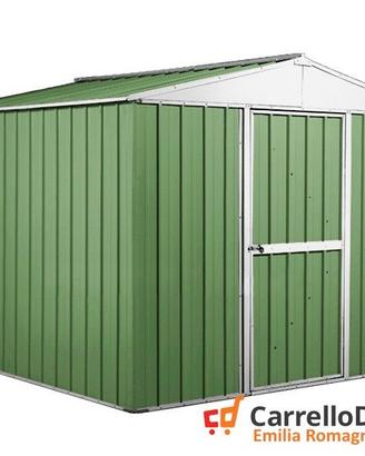 Box porta attrezzi lamiera 276x260 verde chiaro