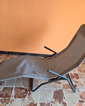 sedia straio da giardino pieghevole new 