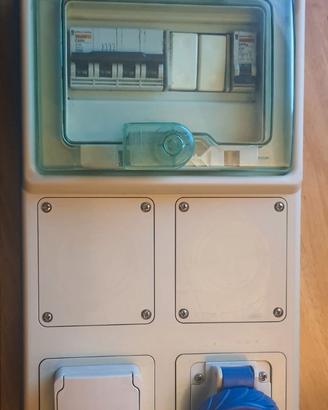 Quadro Schneider industriale 8 moduli