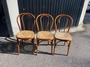 4 sedie Thonet vintage