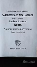 Autorizzazione N.c.C