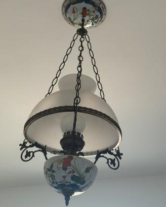 Lampadario ceramica Faenza