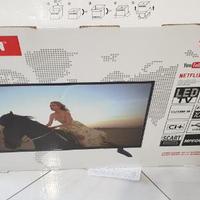 Smart Tv Telefunken 43" display rotto ricambi vari