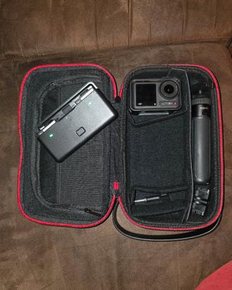 dji osmo 4 + battery pack + treppiede 