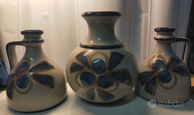 Vasi in ceramica W-Germany anni 70