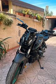 Yamaha MT 07 full power