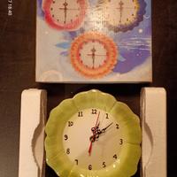 Orologio da muro o comodino preziosa ceramica