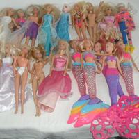 Mattel Varie Bambole Usate Di Barbie E Ken