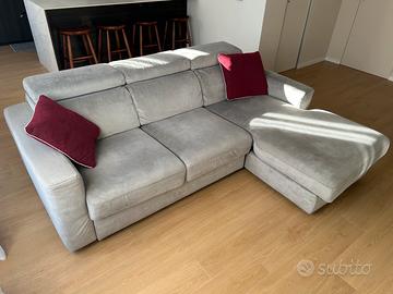 Divano Poltronesofà LIBOLLA con Chaise Longue