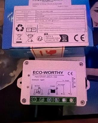 Controller motore DC ECO-WORTHY 8-30V 10A