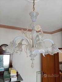 Lampadario di murano 