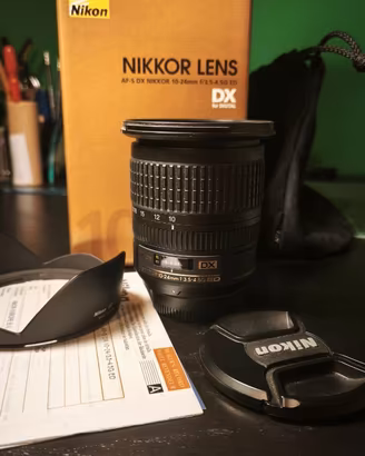 Obiettivo Nikon AF‑S DX NIKKOR 10‑24mm f/3.5‑4.5G