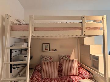 Struttura per letto a soppalco