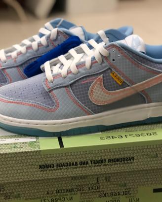 Nike dunk low x Union passport pack argon 44