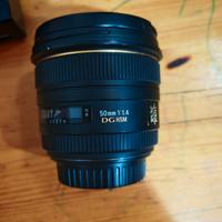 Sigma 50mm F 1.4 EX DG HSM Canon