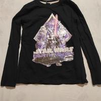 felpa di star wars  per ragazzi da 11/13 anni