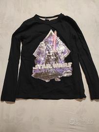 felpa di star wars  per ragazzi da 11/13 anni