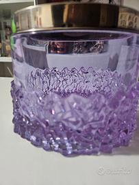 portato cristallo ed argento 800