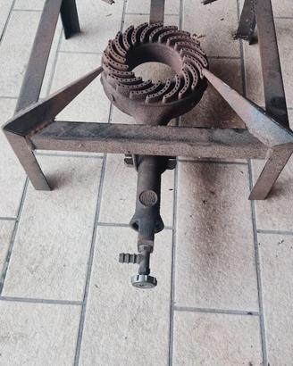 Fornello a gas per pentoloni