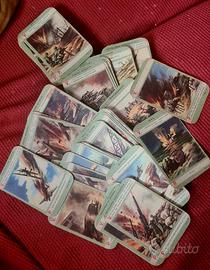 carte per gioco distrubuite soldati al fronte