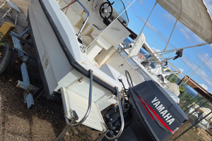 Semicabinato ,fuoribordo e carrello