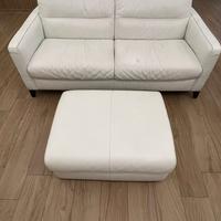 Divano in pelle 2 posti Divani & Divani