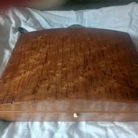 Scatola/ Portagioie in radica vintage